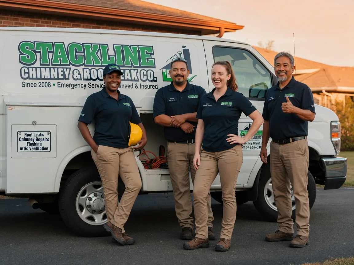 Chimney flashing repair company in Bowersville, GA